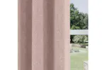 Blush Eyelet Austin Plain Pair Of Blackout Thermal Noise Reducing Curtains 229x229cm Blush Eyelet Austin Plain Pair Of Blackout Thermal Noise Reducing Curtains 229x229cm