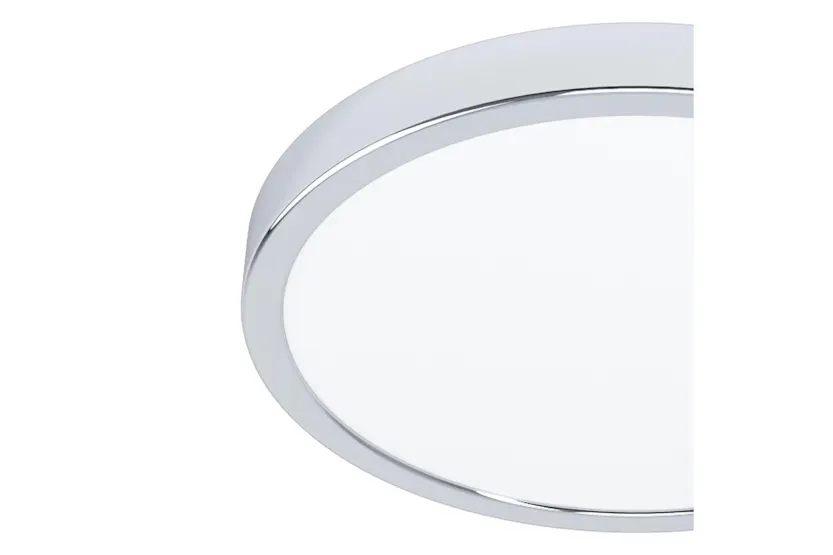 Eglo | Fueva Surface Mounted Circular Ceiling Light | Chrome Eglo | Fueva Surface Mounted Circular Ceiling Light | Chrome