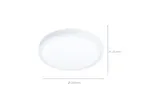 Eglo | Fueva Surface Mounted Circular Ceiling Light | White Eglo | Fueva Surface Mounted Circular Ceiling Light | White