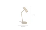 Eglo | Caminia Steel Monochrome Desk Lamp | Sandy Eglo | Caminia Steel Monochrome Desk Lamp | Sandy