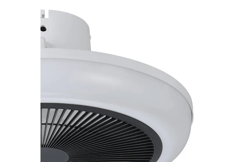 Eglo | Sayulita Ceiling Light with Fan | White/Black Eglo | Sayulita Ceiling Light with Fan | White/Black