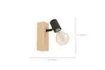 Eglo | Townshend 3 Industrial Wall Light | Brown/Black Eglo | Townshend 3 Industrial Wall Light | Brown/Black