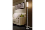 Eglo | Troy 3 Floor Light | Silver/White Eglo | Troy 3 Floor Light | Silver/White