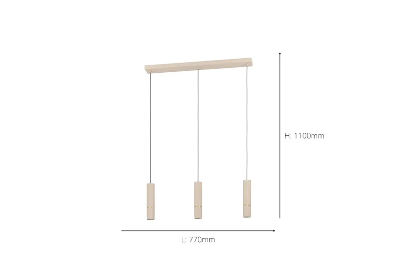 Eglo | Caminia Steel Monochrome Pendant Light | Sandy Eglo | Caminia Steel Monochrome Pendant Light | Sandy