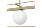 Eglo | Vallaspra Modern 4-light Pendant Light | Gold/White Eglo | Vallaspra Modern 4-light Pendant Light | Gold/White