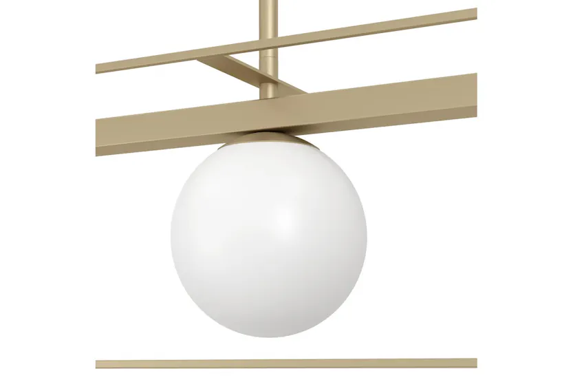 Eglo | Vallaspra Modern 4-light Pendant Light | Gold/White Eglo | Vallaspra Modern 4-light Pendant Light | Gold/White