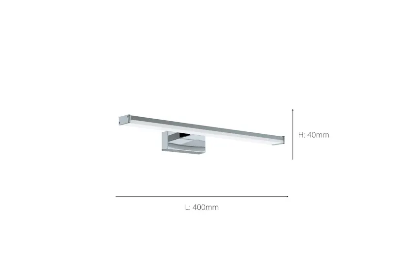 Eglo | Pandella 1 LED Bathroom Light | Silver Eglo | Pandella 1 LED Bathroom Light | Silver