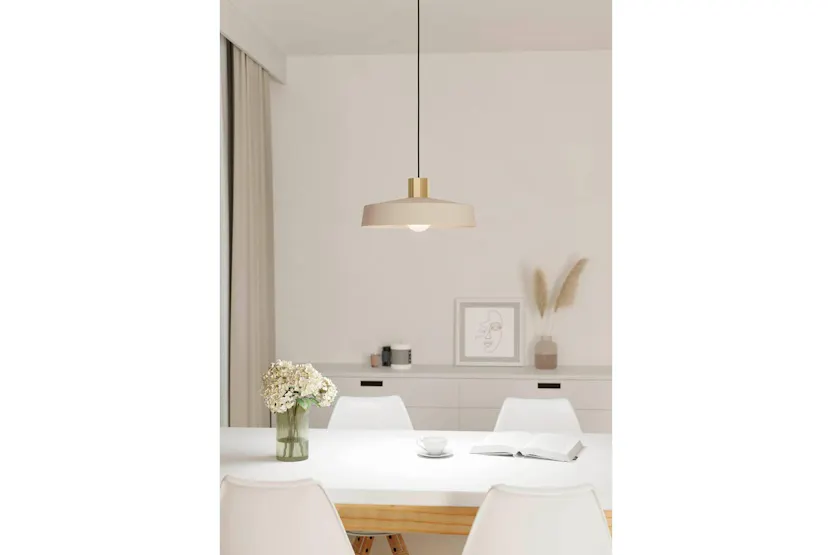 Eglo | Valdiola 1-light Pendant Light | Sandy Eglo | Valdiola 1-light Pendant Light | Sandy