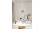 Eglo | Ariscani Smoked Black Glass 1-light Pendant Light | Black Eglo | Ariscani Smoked Black Glass 1-light Pendant Light | Black