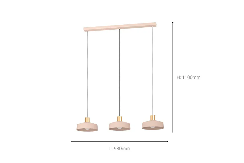 Eglo | Valdiola 3-light Pendant Light | Sandy Eglo | Valdiola 3-light Pendant Light | Sandy