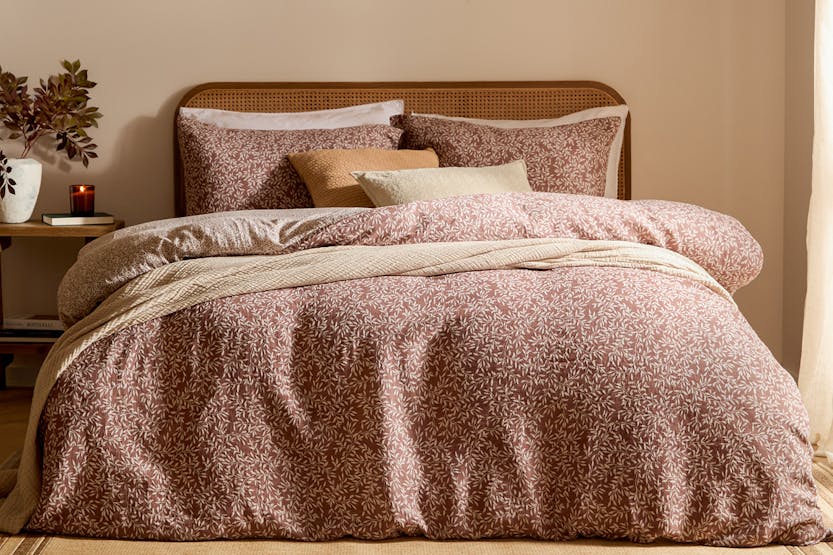 Yard | Perrieleaf Duvet Cover Set | Cinnamon | Super King Yard | Perrieleaf Duvet Cover Set | Cinnamon | Super King