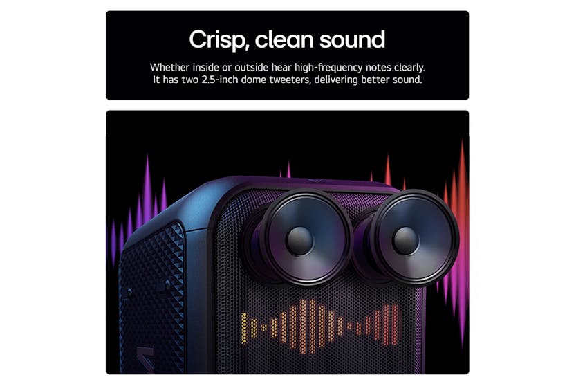 LG XBOOM DXL7T 250W Party Sound Bluetooth Speaker LG XBOOM DXL7T 250W Party Sound Bluetooth Speaker
