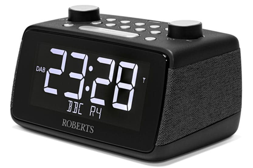 Roberts Ortus 4 FM Dual Alarm Clock Radio | Black Roberts Ortus 4 FM Dual Alarm Clock Radio | Black