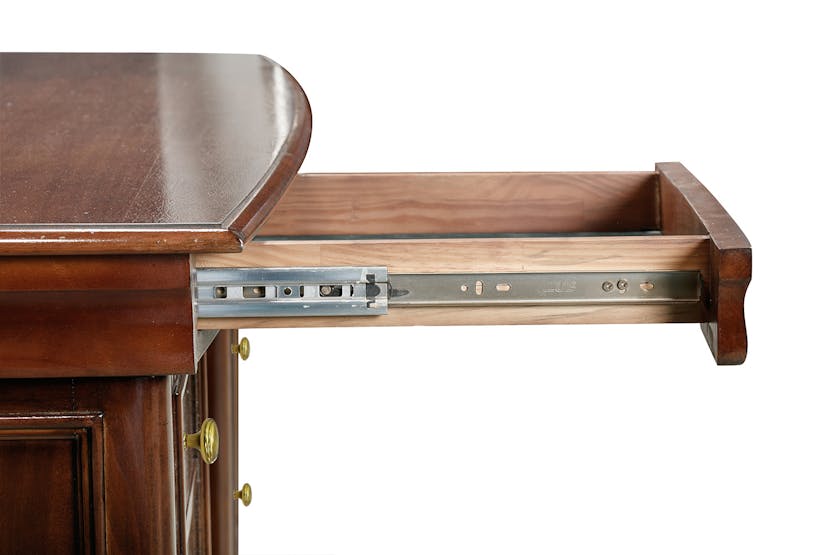 Deauville Vanity Unit with Stool | 9 Drawer | Brown Deauville Vanity Unit with Stool | 9 Drawer | Brown