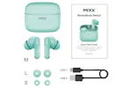 Mixx StreamBuds Switch S7 In-Ear Wireless Earbuds | Seafoam Green Mixx StreamBuds Switch S7 In-Ear Wireless Earbuds | Seafoam Green
