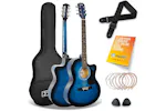 3rd Avenue Cutaway Acoustic Guitar Pack - Blueburst 3rd Avenue Cutaway Acoustic Guitar Pack - Blueburst