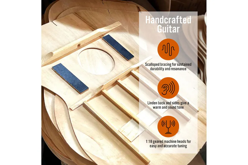3rd Avenue Cutaway Acoustic Guitar Pack - Blueburst 3rd Avenue Cutaway Acoustic Guitar Pack - Blueburst