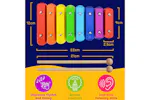A-star Rainbow Chime Bar Set A-star Rainbow Chime Bar Set