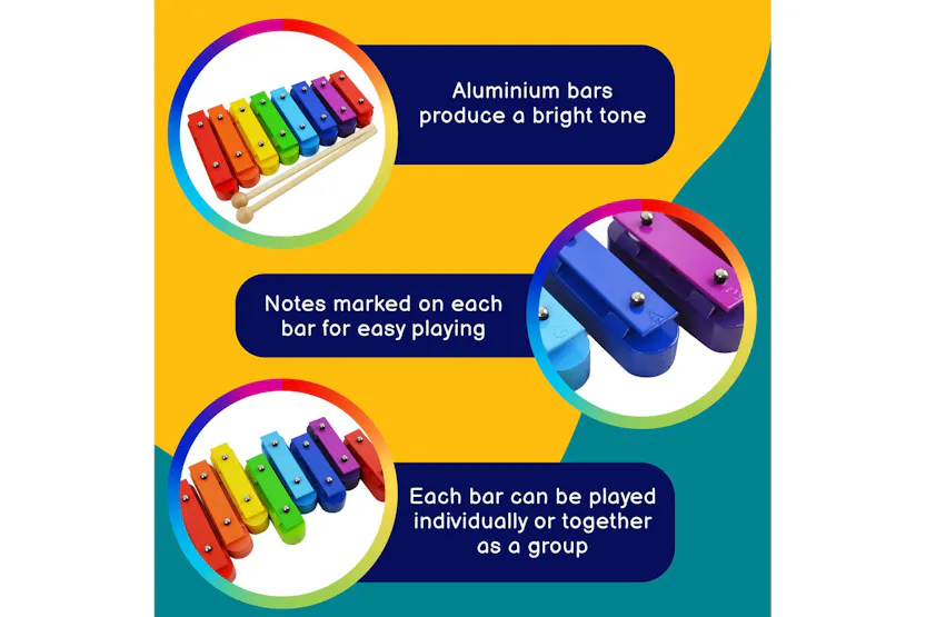 A-star Rainbow Chime Bar Set A-star Rainbow Chime Bar Set