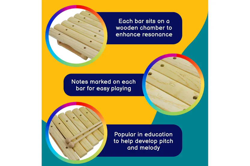A-star 8 Note Natural Xylophone A-star 8 Note Natural Xylophone
