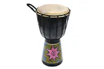 A-star 6 Inch Painted Djembe A-star 6 Inch Painted Djembe