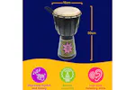 A-star 6 Inch Painted Djembe A-star 6 Inch Painted Djembe