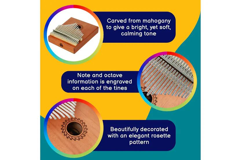 A-star 21 Key Kalimba - Natural A-star 21 Key Kalimba - Natural