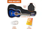 3rd Avenue 12 Size Classical Guitar Pack - Blueburst 3rd Avenue 12 Size Classical Guitar Pack - Blueburst