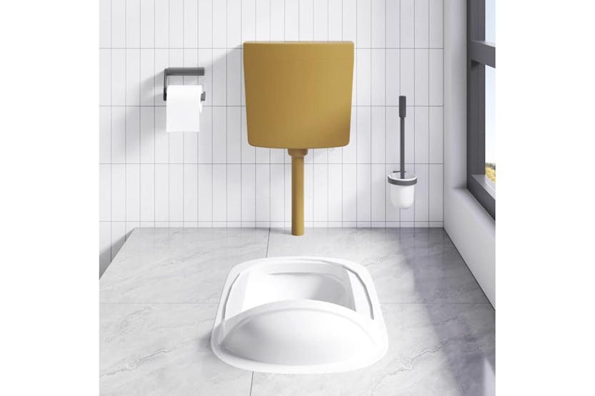 Vidaxl Toilet Cistern With Bottom Water Inlet 3/6 L Curry Vidaxl Toilet Cistern With Bottom Water Inlet 3/6 L Curry