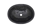 Vidaxl Sink Black 53x40x15 Cm Marble Vidaxl Sink Black 53x40x15 Cm Marble