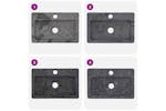 Vidaxl Sink Grey 38x24x6.5 Cm Marble Vidaxl Sink Grey 38x24x6.5 Cm Marble