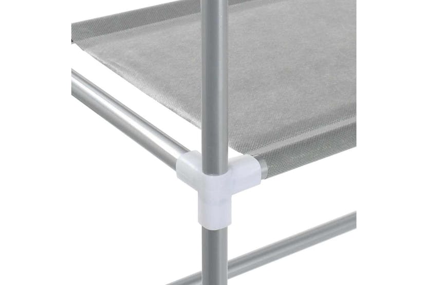 Vidaxl 2-tier Storage Rack Over Washing Machine Grey 69x28x143 Cm Iron Vidaxl 2-tier Storage Rack Over Washing Machine Grey 69x28x143 Cm Iron