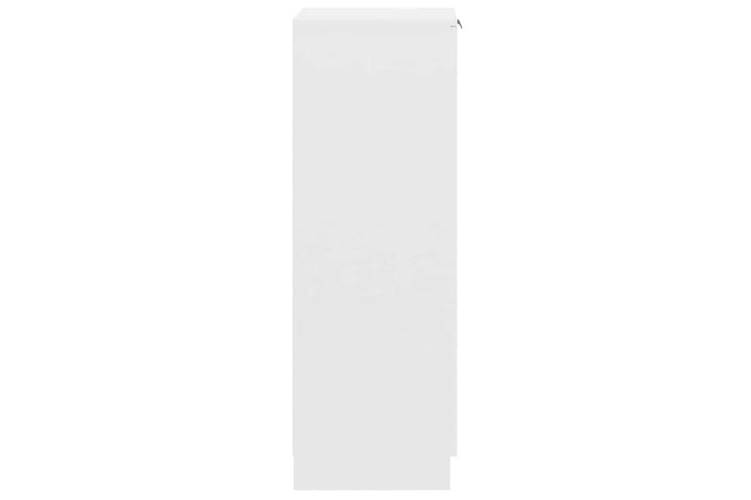 Vidaxl Shoe Cabinet White 30x35x100 Cm Engineered Wood Vidaxl Shoe Cabinet White 30x35x100 Cm Engineered Wood