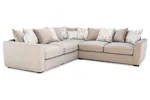 Fantasia Corner Sofa | Pillow Back | Large | Beige Fantasia Corner Sofa | Pillow Back | Large | Beige