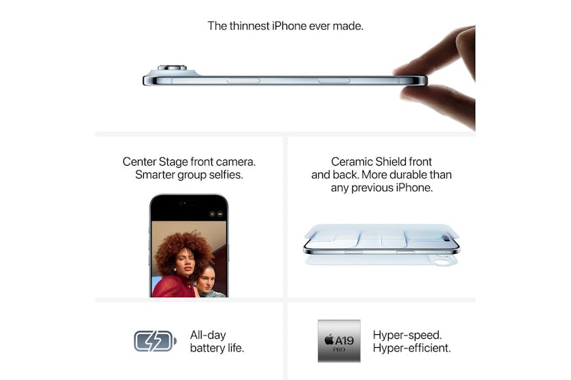 iPhone Air | 5G | 1TB | Cloud White iPhone Air | 5G | 1TB | Cloud White