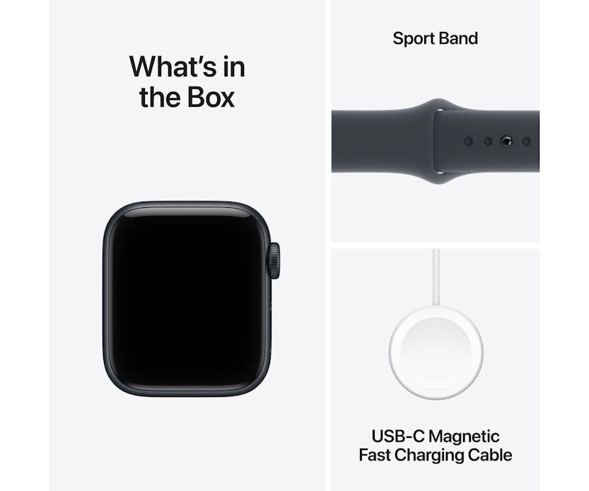 Apple Watch SE 3 | GPS | 44mm | Midnight Aluminium | Midnight Sport Band | M/L Apple Watch SE 3 | GPS | 44mm | Midnight Aluminium | Midnight Sport Band | M/L