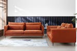 Maeve 2 Seater Sofa | Rust Maeve 2 Seater Sofa | Rust