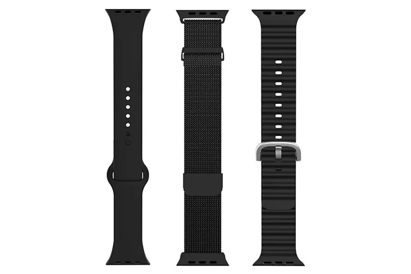 QDOS Apple Watch Strap Bundle | Black QDOS Apple Watch Strap Bundle | Black