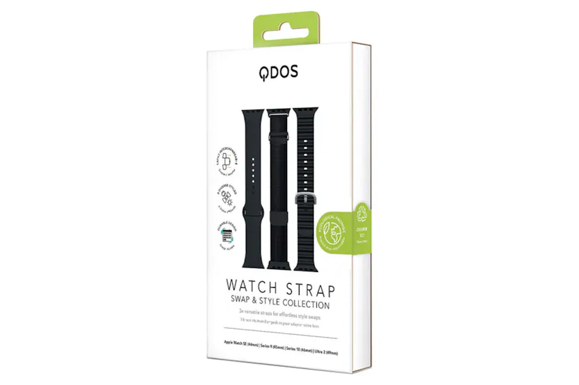 QDOS Apple Watch Strap Bundle | Black QDOS Apple Watch Strap Bundle | Black