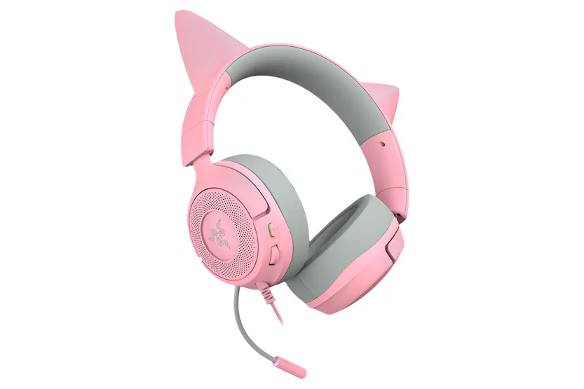 Razer Kraken Kitty V3 X Over-Ear Wired Gaming Headset | Quartz Razer Kraken Kitty V3 X Over-Ear Wired Gaming Headset | Quartz