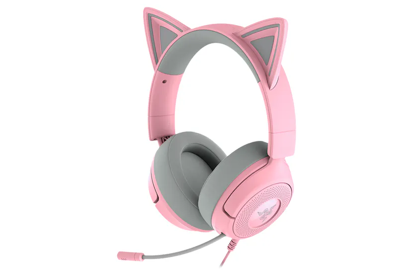 Razer Kraken Kitty V3 X Over-Ear Wired Gaming Headset | Quartz Razer Kraken Kitty V3 X Over-Ear Wired Gaming Headset | Quartz