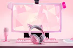 Razer Kraken Kitty V3 X Over-Ear Wired Gaming Headset | Quartz Razer Kraken Kitty V3 X Over-Ear Wired Gaming Headset | Quartz