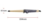 Remington Sapphire Luxe Curling Wand | CI5805 | Deep Blue/Champagne Gold Remington Sapphire Luxe Curling Wand | CI5805 | Deep Blue/Champagne Gold