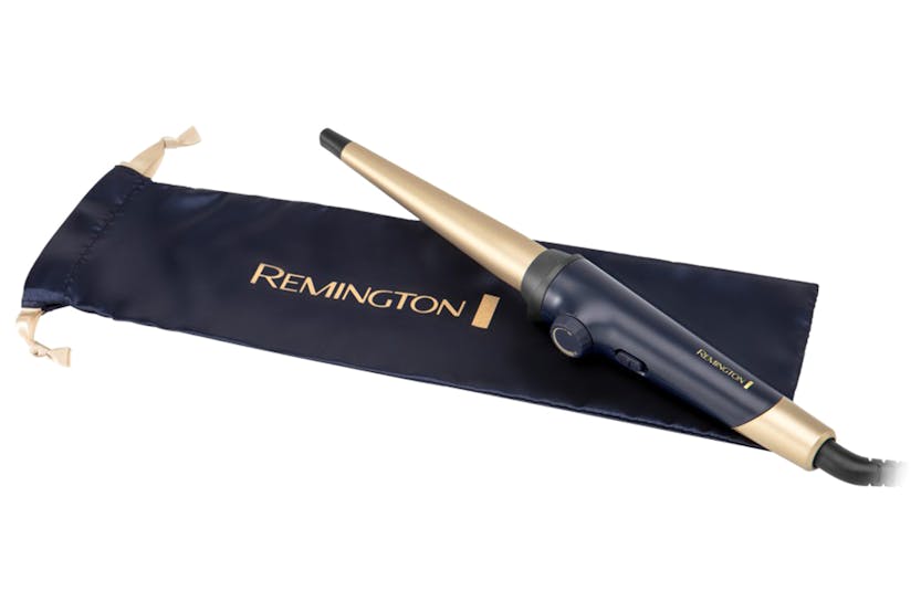 Remington Sapphire Luxe Curling Wand | CI5805 | Deep Blue/Champagne Gold Remington Sapphire Luxe Curling Wand | CI5805 | Deep Blue/Champagne Gold