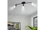 Eglo | Buzz Steel 3-light LED Spotlight | Black Eglo | Buzz Steel 3-light LED Spotlight | Black