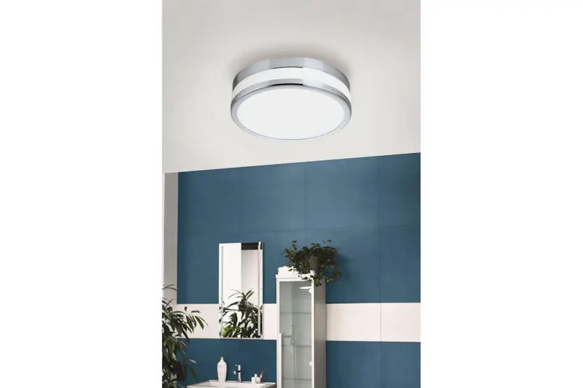 Eglo Palermo Led Whitechrome Wall Ceiling Light Eglo Palermo Led Whitechrome Wall Ceiling Light