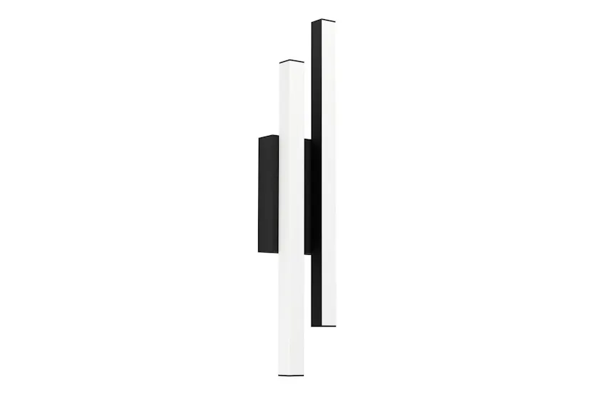 Eglo | Serricella Linear Exterior LED Wall Light | Black/White Eglo | Serricella Linear Exterior LED Wall Light | Black/White