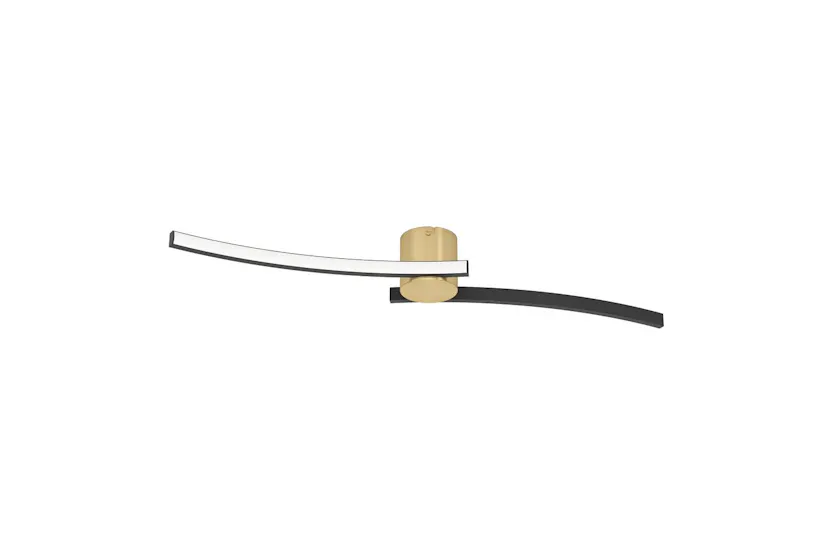 Eglo | Aieta Minimalist Ceiling Light | Gold/Black Eglo | Aieta Minimalist Ceiling Light | Gold/Black