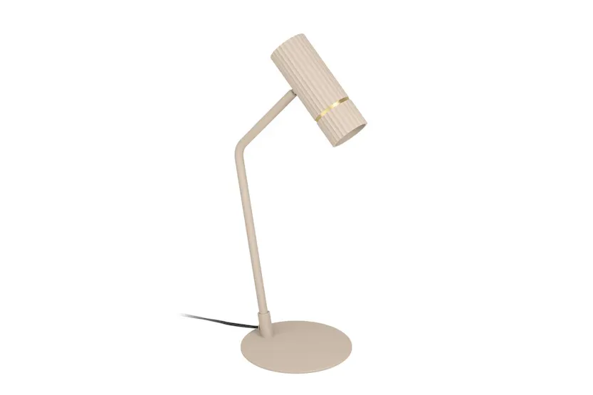 Eglo | Caminia Steel Monochrome Desk Lamp | Sandy Eglo | Caminia Steel Monochrome Desk Lamp | Sandy