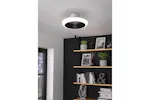 Eglo | Sayulita Ceiling Light with Fan | White/Black Eglo | Sayulita Ceiling Light with Fan | White/Black